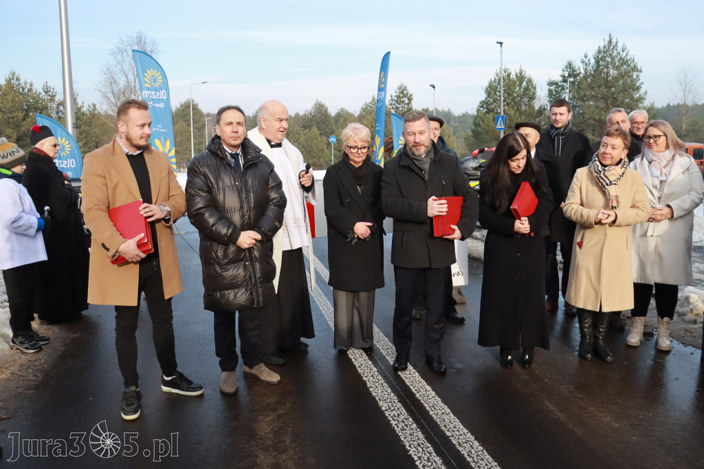 Fotorelacja: Uroczystość otwarcia drogi Choroń - Biskupice