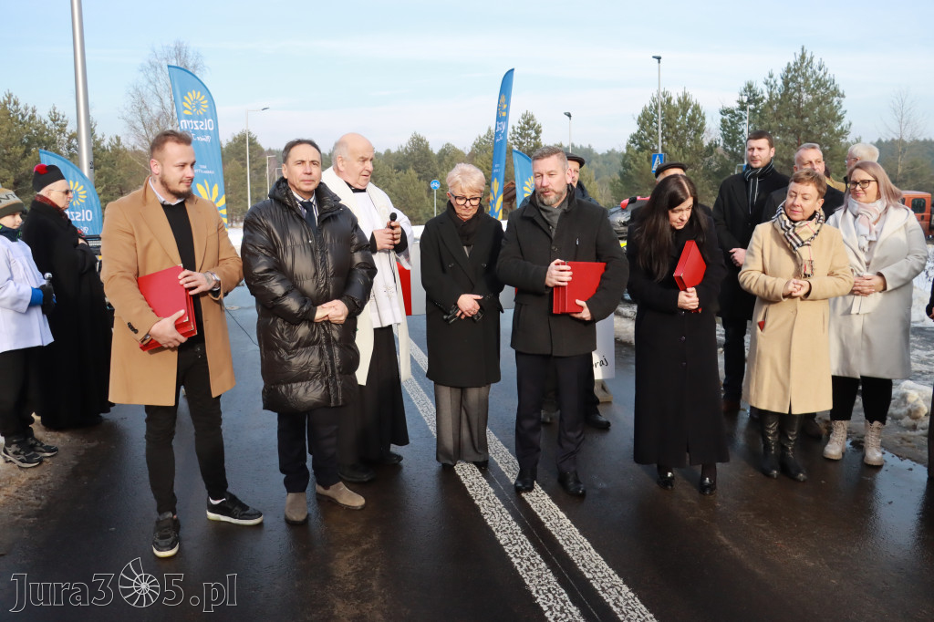 Fotorelacja: Uroczystość otwarcia drogi Choroń - Biskupice