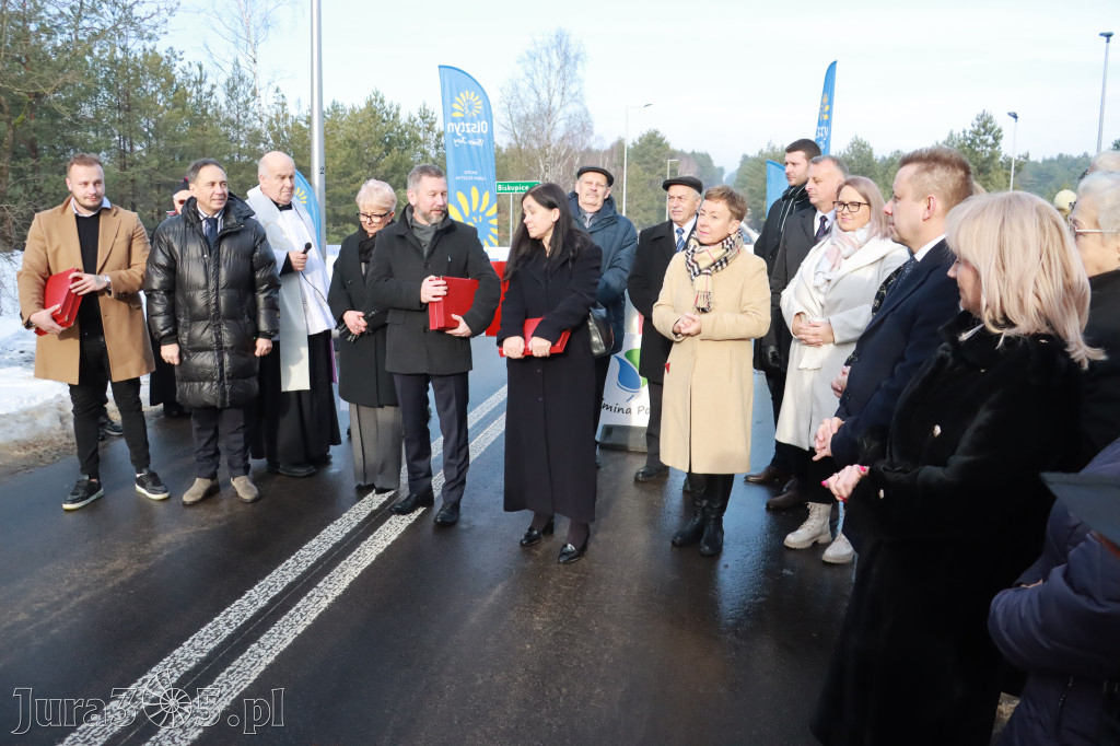 Fotorelacja: Uroczystość otwarcia drogi Choroń - Biskupice