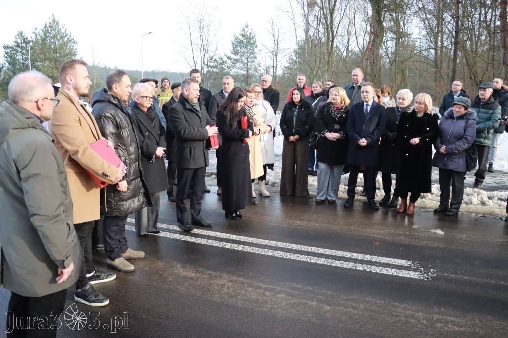 Fotorelacja: Uroczystość otwarcia drogi Choroń - Biskupice