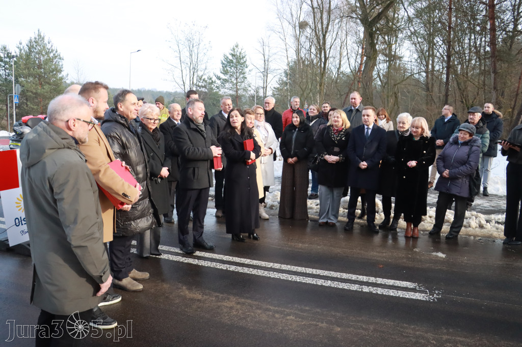 Fotorelacja: Uroczystość otwarcia drogi Choroń - Biskupice