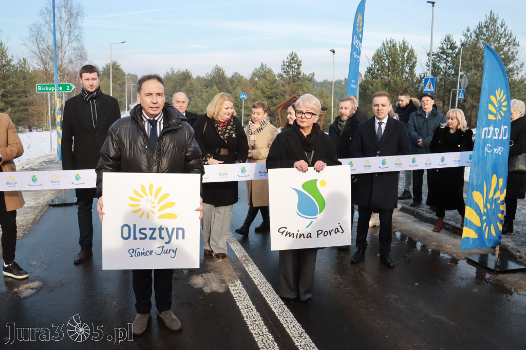 Fotorelacja: Uroczystość otwarcia drogi Choroń - Biskupice