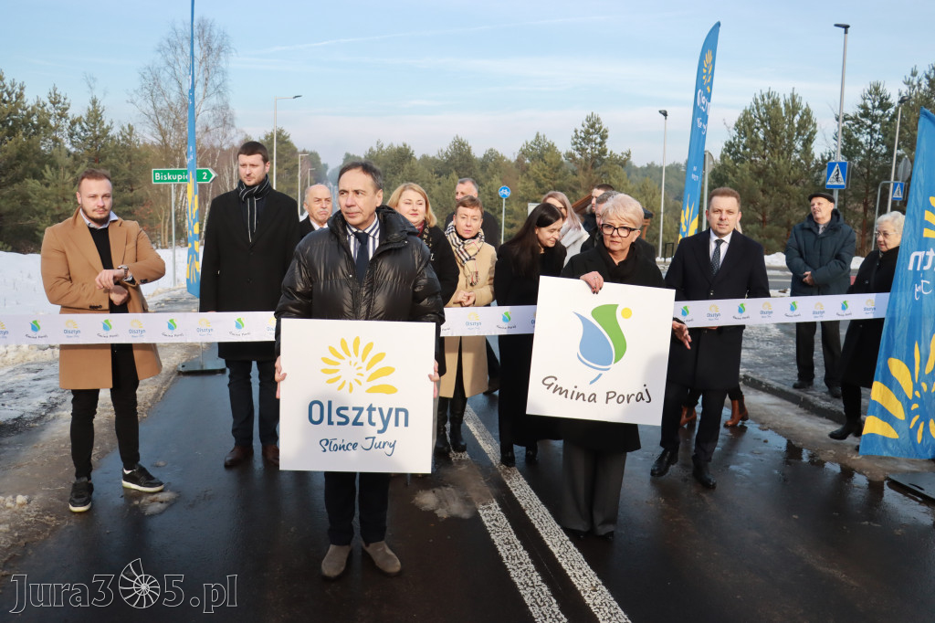Fotorelacja: Uroczystość otwarcia drogi Choroń - Biskupice