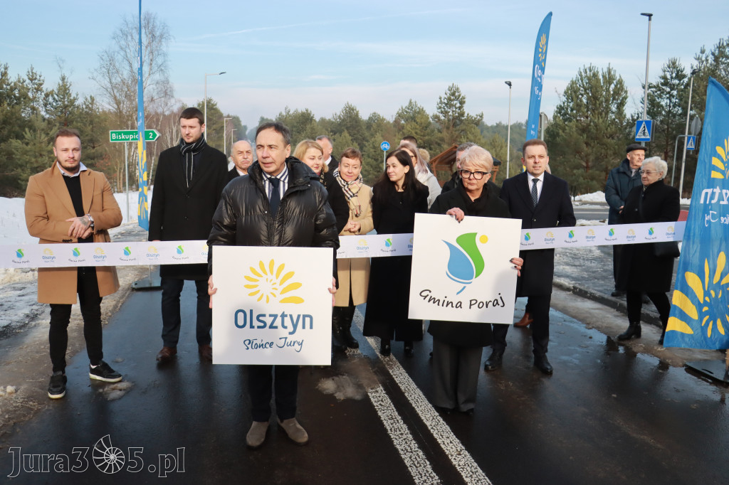 Fotorelacja: Uroczystość otwarcia drogi Choroń - Biskupice