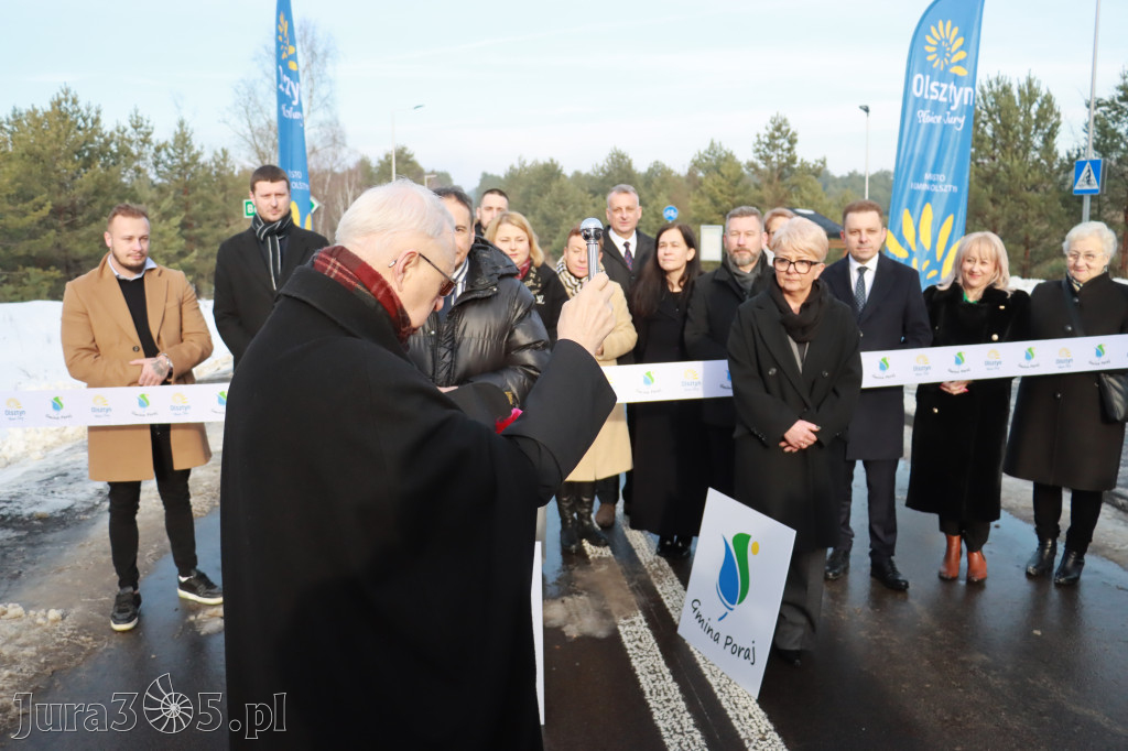 Fotorelacja: Uroczystość otwarcia drogi Choroń - Biskupice