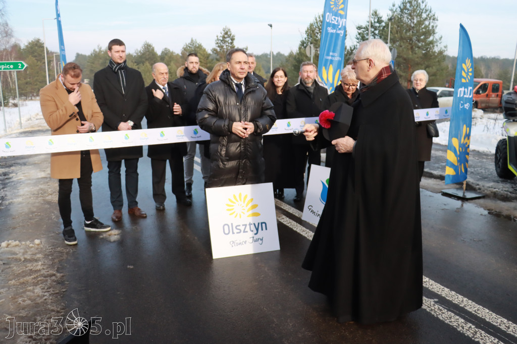 Fotorelacja: Uroczystość otwarcia drogi Choroń - Biskupice