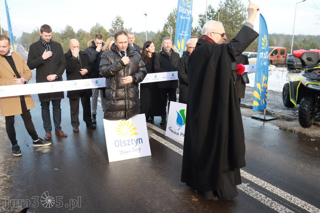 Fotorelacja: Uroczystość otwarcia drogi Choroń - Biskupice