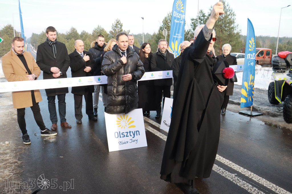 Fotorelacja: Uroczystość otwarcia drogi Choroń - Biskupice