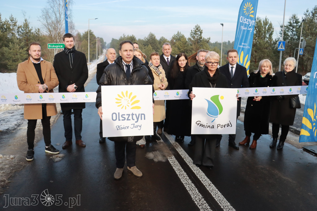 Fotorelacja: Uroczystość otwarcia drogi Choroń - Biskupice