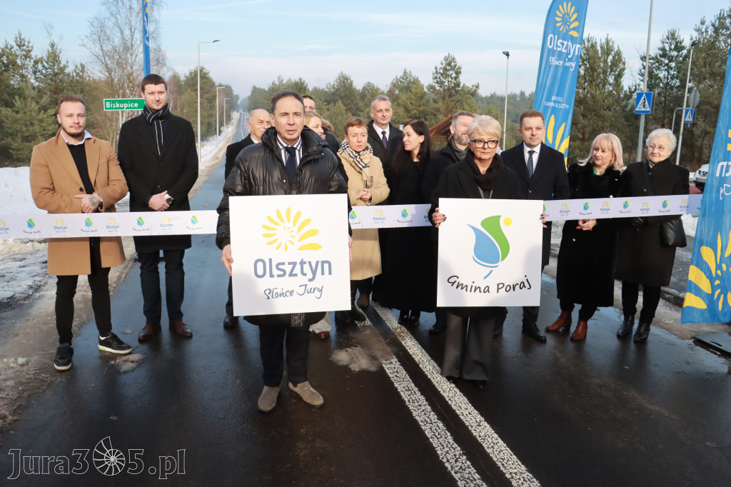 Fotorelacja: Uroczystość otwarcia drogi Choroń - Biskupice