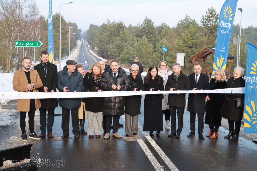 Fotorelacja: Uroczystość otwarcia drogi Choroń - Biskupice