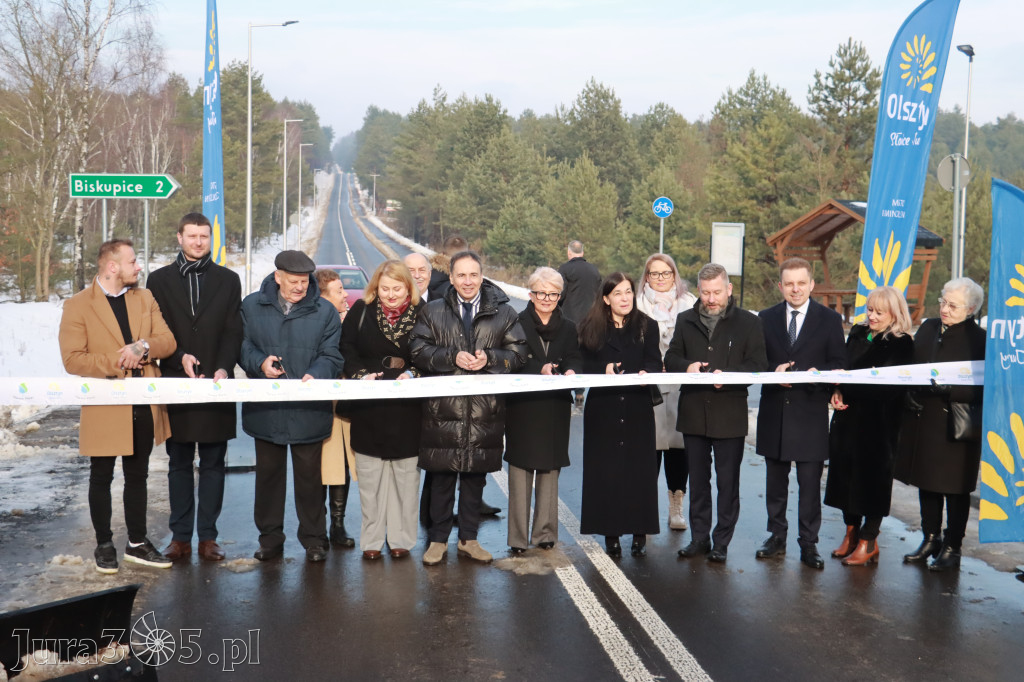 Fotorelacja: Uroczystość otwarcia drogi Choroń - Biskupice