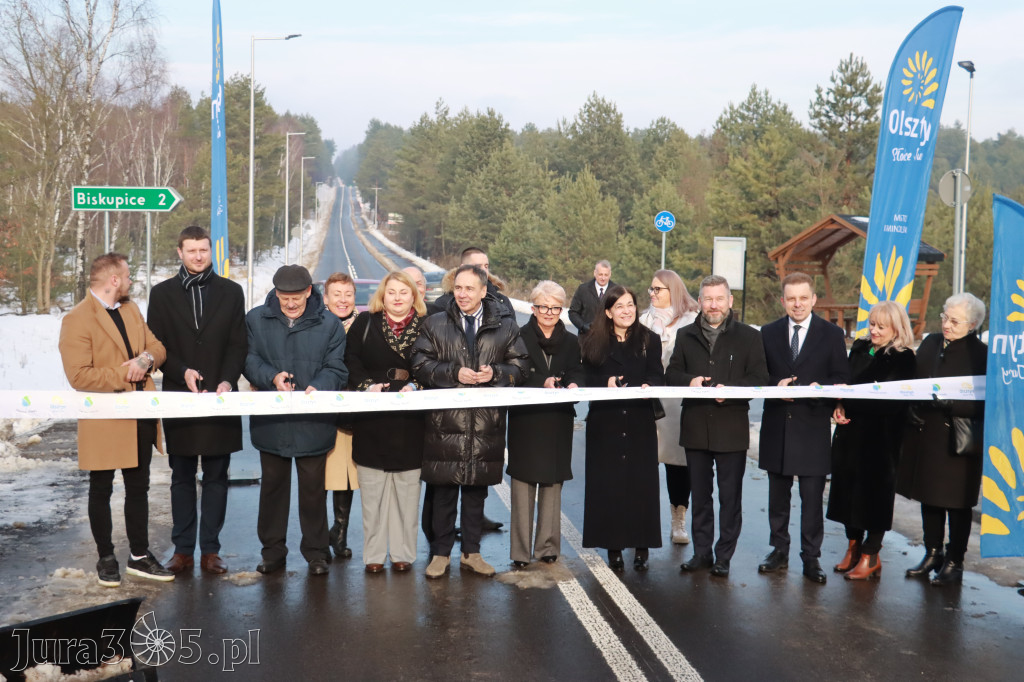 Fotorelacja: Uroczystość otwarcia drogi Choroń - Biskupice