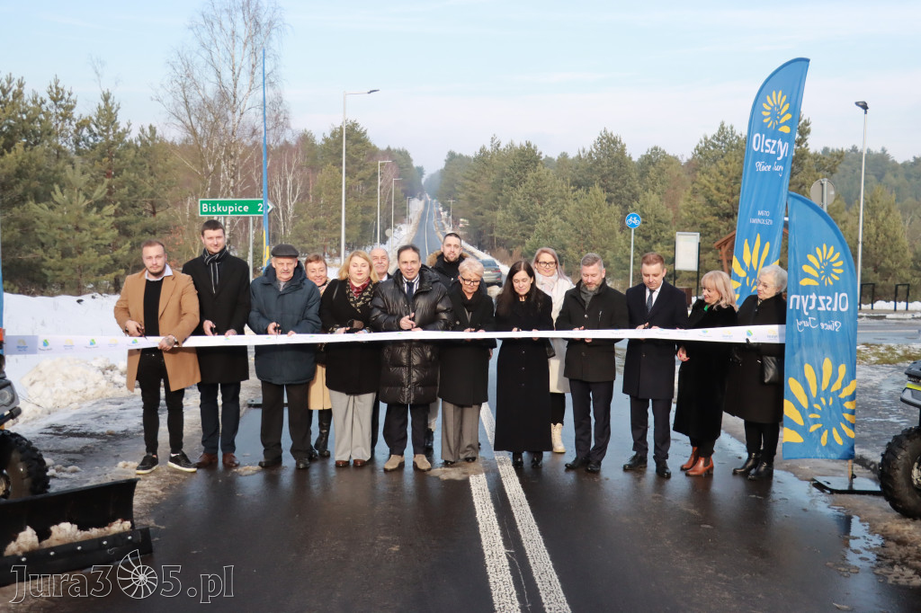 Fotorelacja: Uroczystość otwarcia drogi Choroń - Biskupice