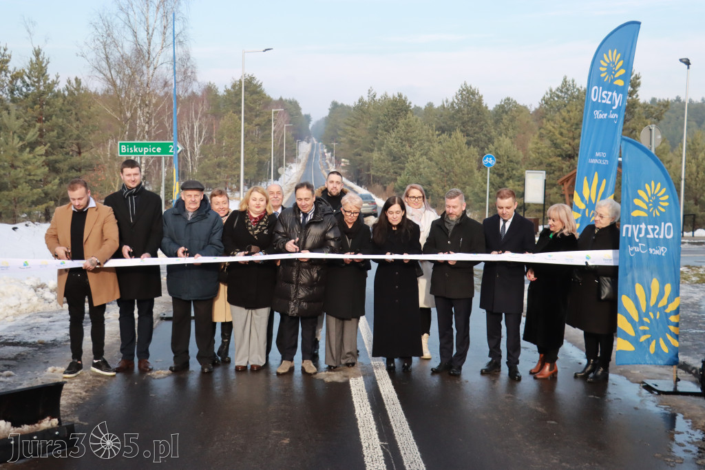 Fotorelacja: Uroczystość otwarcia drogi Choroń - Biskupice