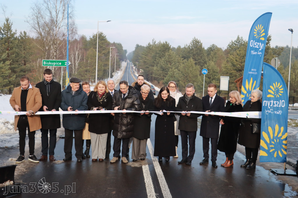 Fotorelacja: Uroczystość otwarcia drogi Choroń - Biskupice