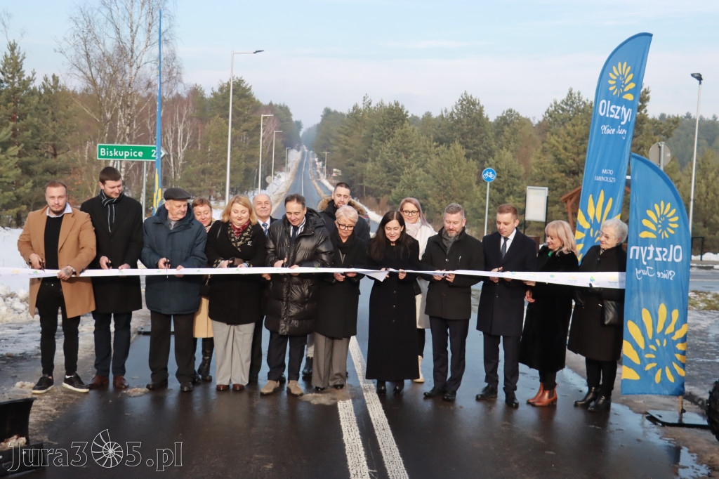 Fotorelacja: Uroczystość otwarcia drogi Choroń - Biskupice