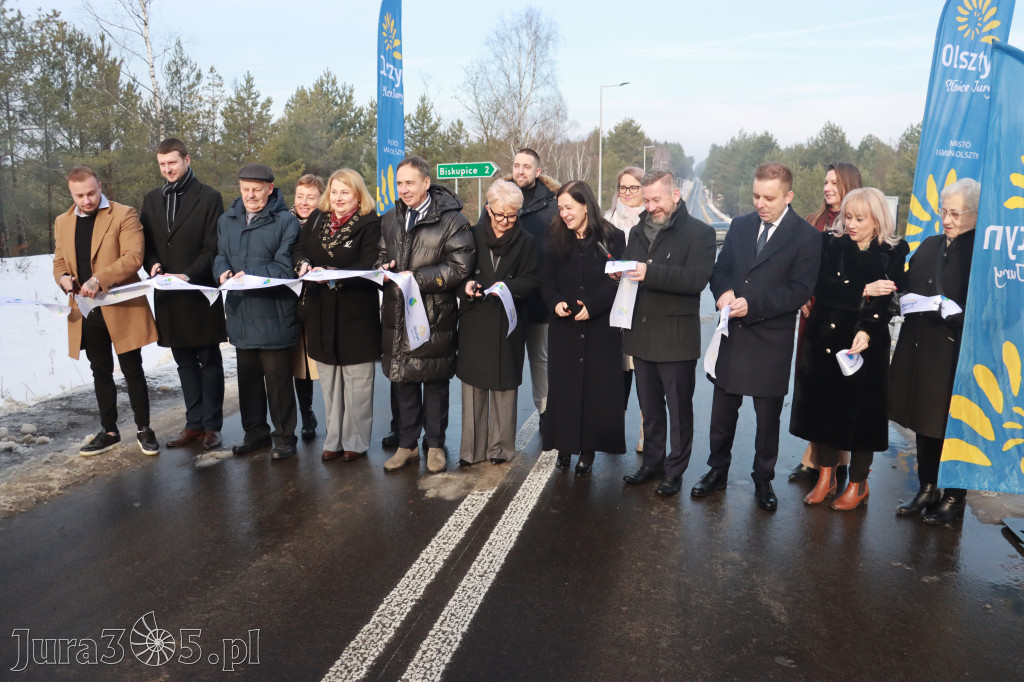 Fotorelacja: Uroczystość otwarcia drogi Choroń - Biskupice
