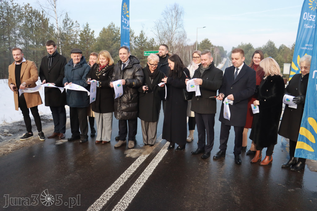 Fotorelacja: Uroczystość otwarcia drogi Choroń - Biskupice