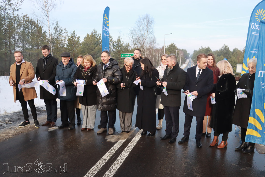 Fotorelacja: Uroczystość otwarcia drogi Choroń - Biskupice