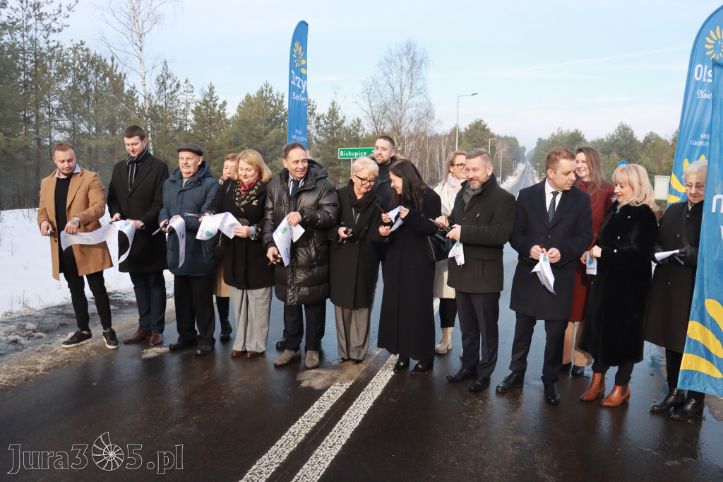 Fotorelacja: Uroczystość otwarcia drogi Choroń - Biskupice