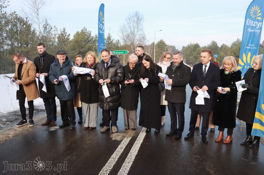 Fotorelacja: Uroczystość otwarcia drogi Choroń - Biskupice
