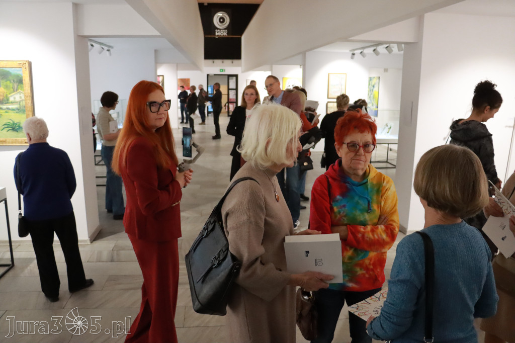 Fotorelacja: Finisaż wystawy „ARTYŚCI NA 110” w Zawierciu.
