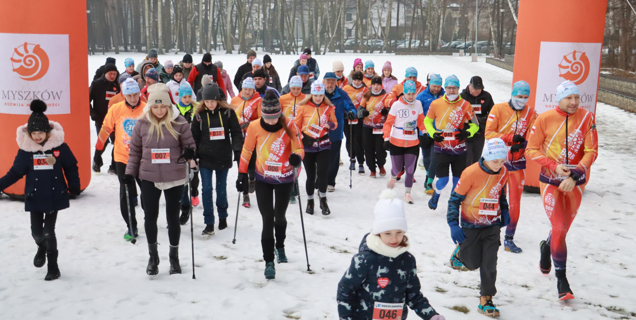 Fotorelacja: Bieg po Zdrowie - 34. Finał WOŚP Myszków