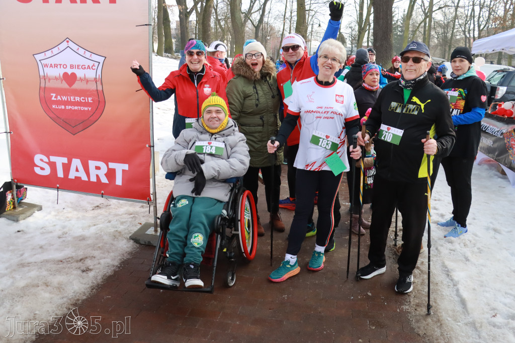 Fotorelacja: Bieg i Nordic Walking dla WOŚP w Zawierciu!