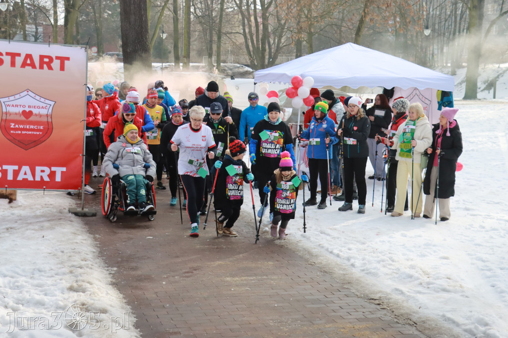Fotorelacja: Bieg i Nordic Walking dla WOŚP w Zawierciu!