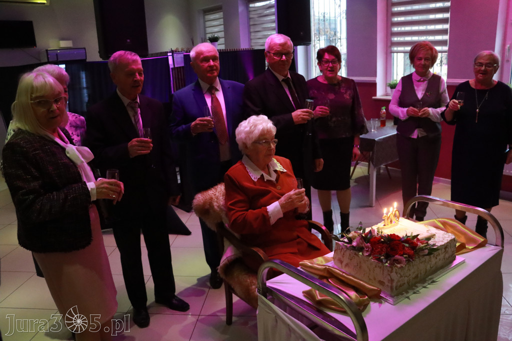 Fotorelacja: 100 lat mieszkanki Myszkowa Pani Zenobii Filipczyk