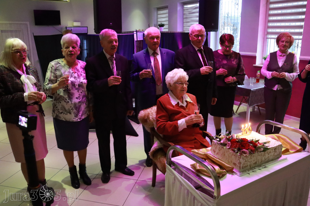 Fotorelacja: 100 lat mieszkanki Myszkowa Pani Zenobii Filipczyk