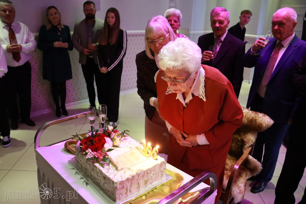 Fotorelacja: 100 lat mieszkanki Myszkowa Pani Zenobii Filipczyk