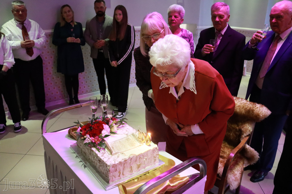 Fotorelacja: 100 lat mieszkanki Myszkowa Pani Zenobii Filipczyk