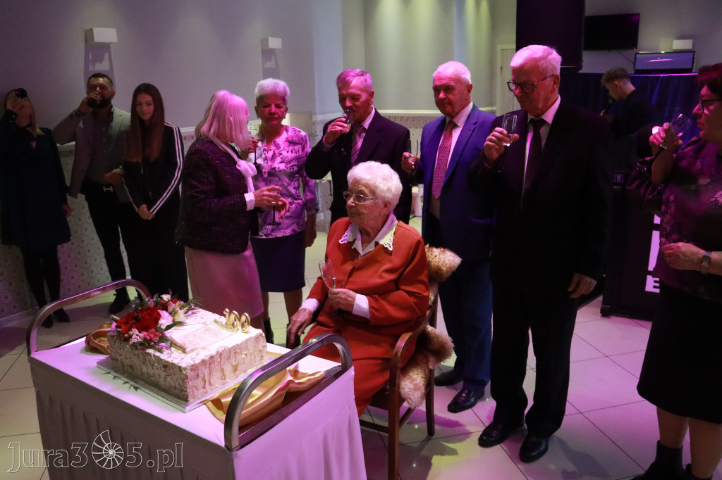 Fotorelacja: 100 lat mieszkanki Myszkowa Pani Zenobii Filipczyk