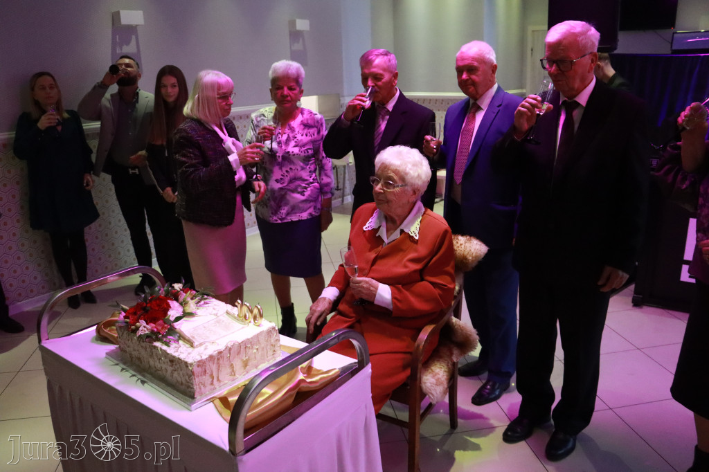 Fotorelacja: 100 lat mieszkanki Myszkowa Pani Zenobii Filipczyk
