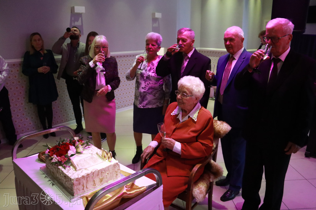 Fotorelacja: 100 lat mieszkanki Myszkowa Pani Zenobii Filipczyk