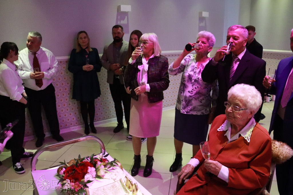 Fotorelacja: 100 lat mieszkanki Myszkowa Pani Zenobii Filipczyk