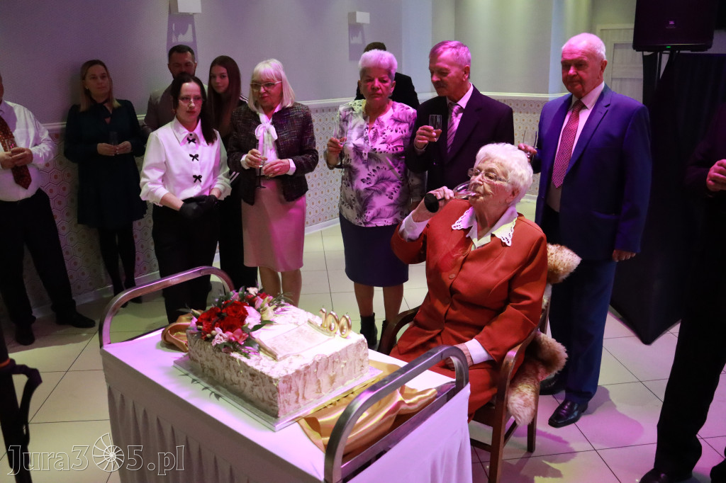 Fotorelacja: 100 lat mieszkanki Myszkowa Pani Zenobii Filipczyk