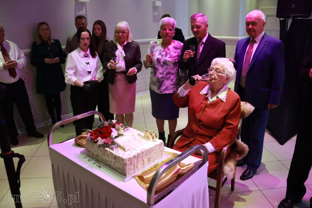 Fotorelacja: 100 lat mieszkanki Myszkowa Pani Zenobii Filipczyk