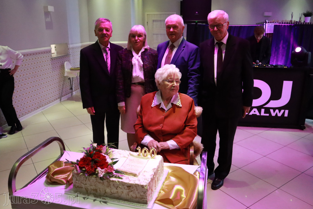 Fotorelacja: 100 lat mieszkanki Myszkowa Pani Zenobii Filipczyk