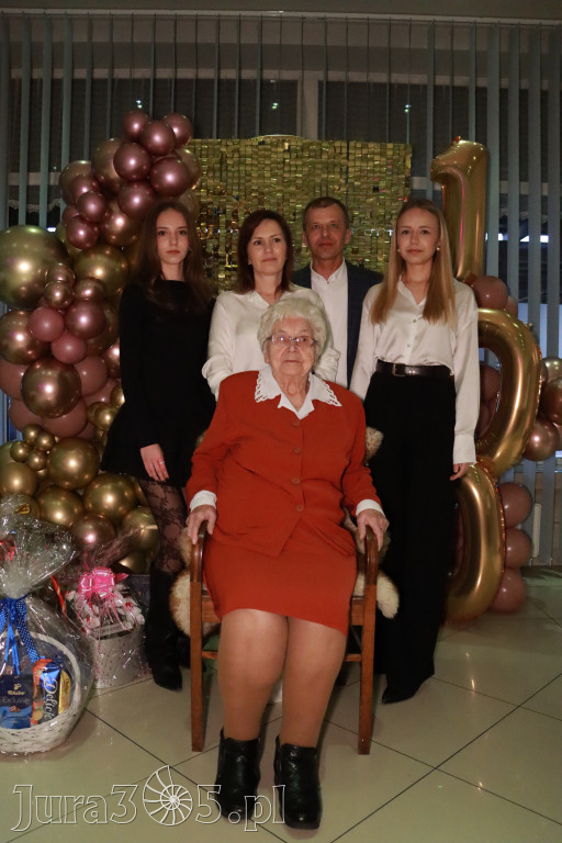 Fotorelacja: 100 lat mieszkanki Myszkowa Pani Zenobii Filipczyk