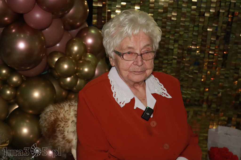 Fotorelacja: 100 lat mieszkanki Myszkowa Pani Zenobii Filipczyk