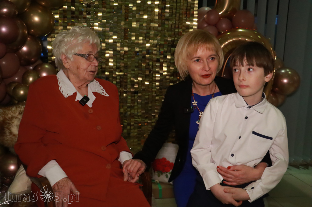 Fotorelacja: 100 lat mieszkanki Myszkowa Pani Zenobii Filipczyk