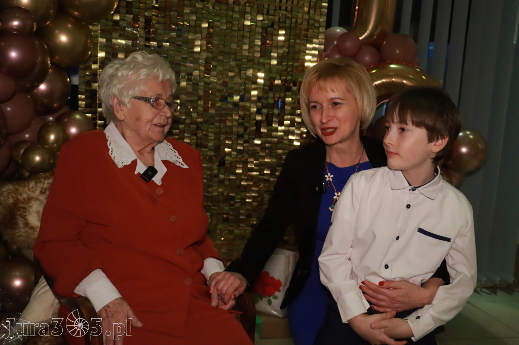 Fotorelacja: 100 lat mieszkanki Myszkowa Pani Zenobii Filipczyk