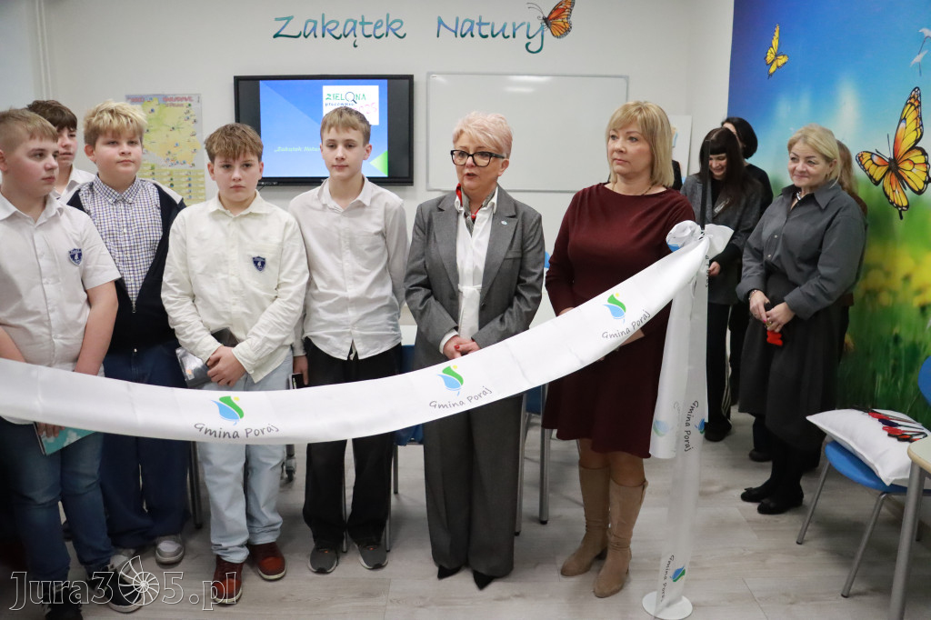 Fotorelacja: ZAKĄTEK NATURY w Szkole Podstawowej w Poraju