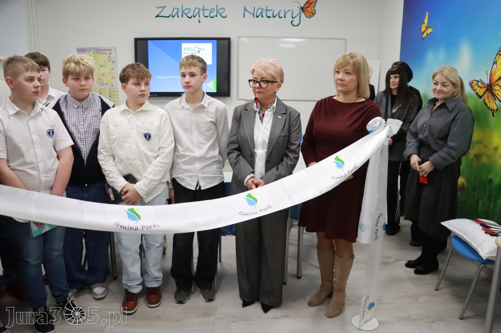 Fotorelacja: ZAKĄTEK NATURY w Szkole Podstawowej w Poraju