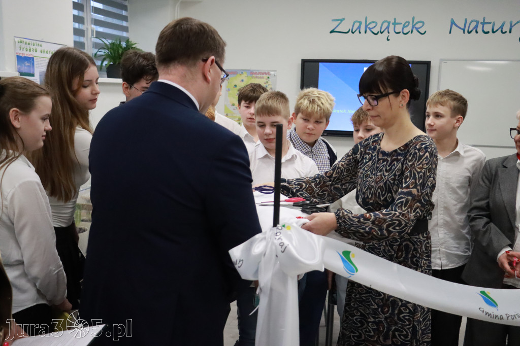 Fotorelacja: ZAKĄTEK NATURY w Szkole Podstawowej w Poraju