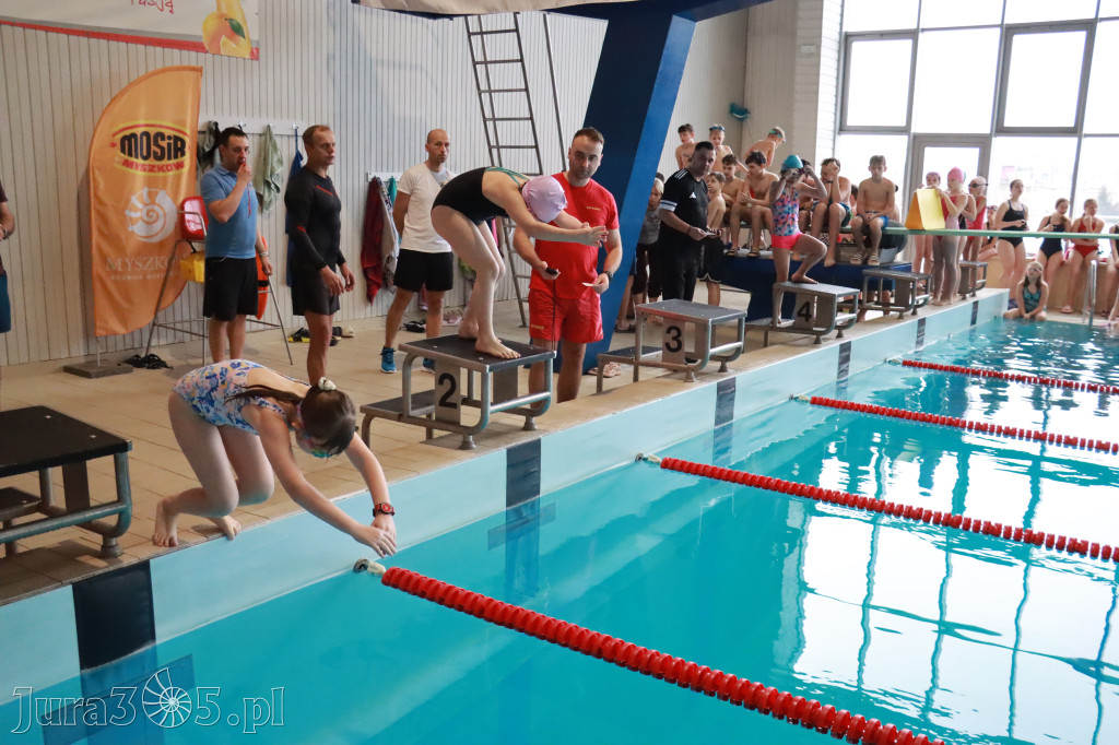 Fotorelacja: Zawody Pływackie i nowy Defibrylator AED w MOSiR Myszków