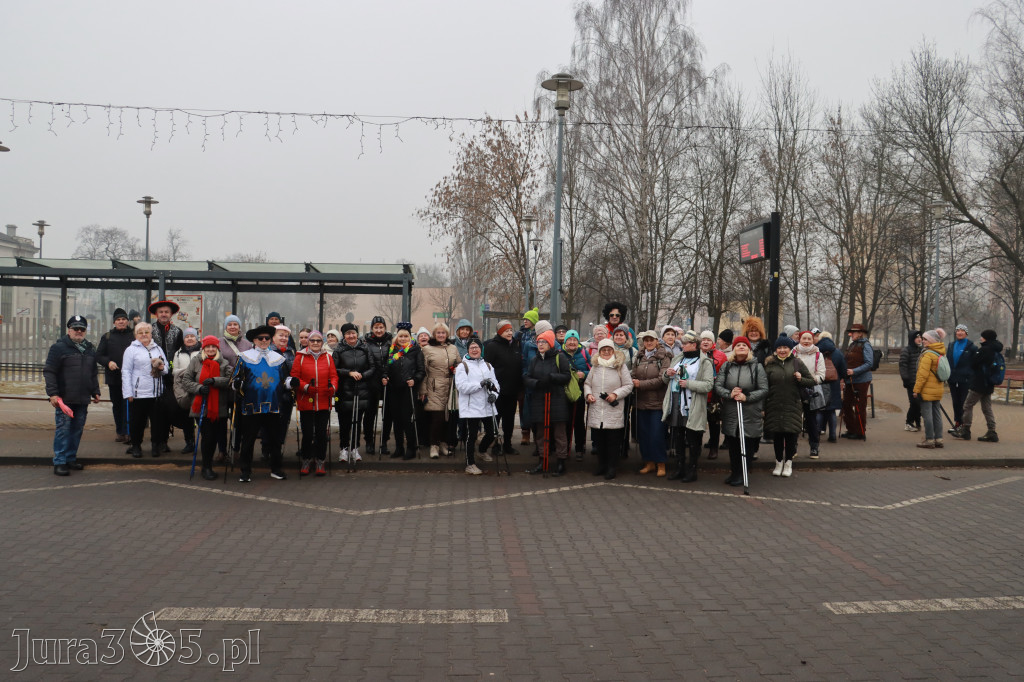 Fotorelacja: Karnawałowy Marsz Nordic Walking w Zawierciu
